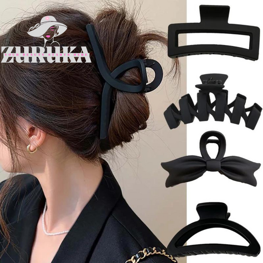 12 styles of trendy hair clips